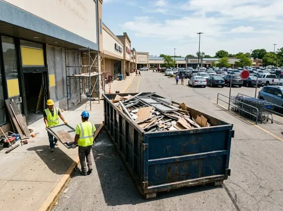 retail-store-renovation-debris-003 — frequently asked questions, Roll-off Dumpster Rentals in Tillmans Corner, AL